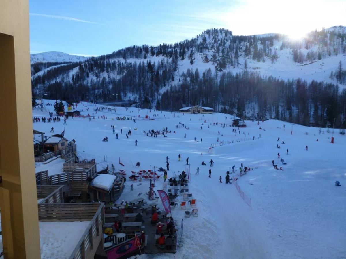 Appartement Spacieux Et Renove, Au Pied Des Pistes, Avec Veranda Fermee - Isola 2000 - Fr-1-292-140 Екстериор снимка
